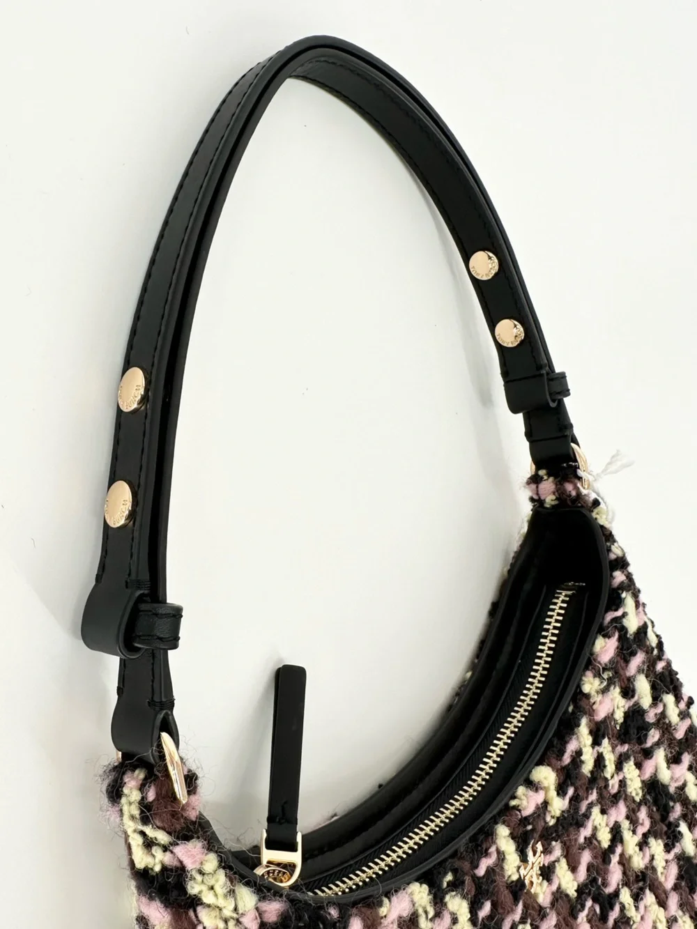 Tory Burch Emerson Tweed Shoulder Bag Small